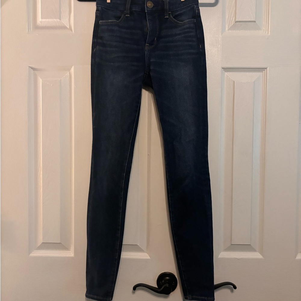 American Eagle Outfitters Skinny Blue Jeans Classic Fit